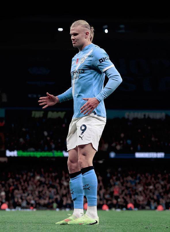 福登梅开二度，哈兰德造欧冠神迹，曼城4-1多特三连胜宣战利物浦